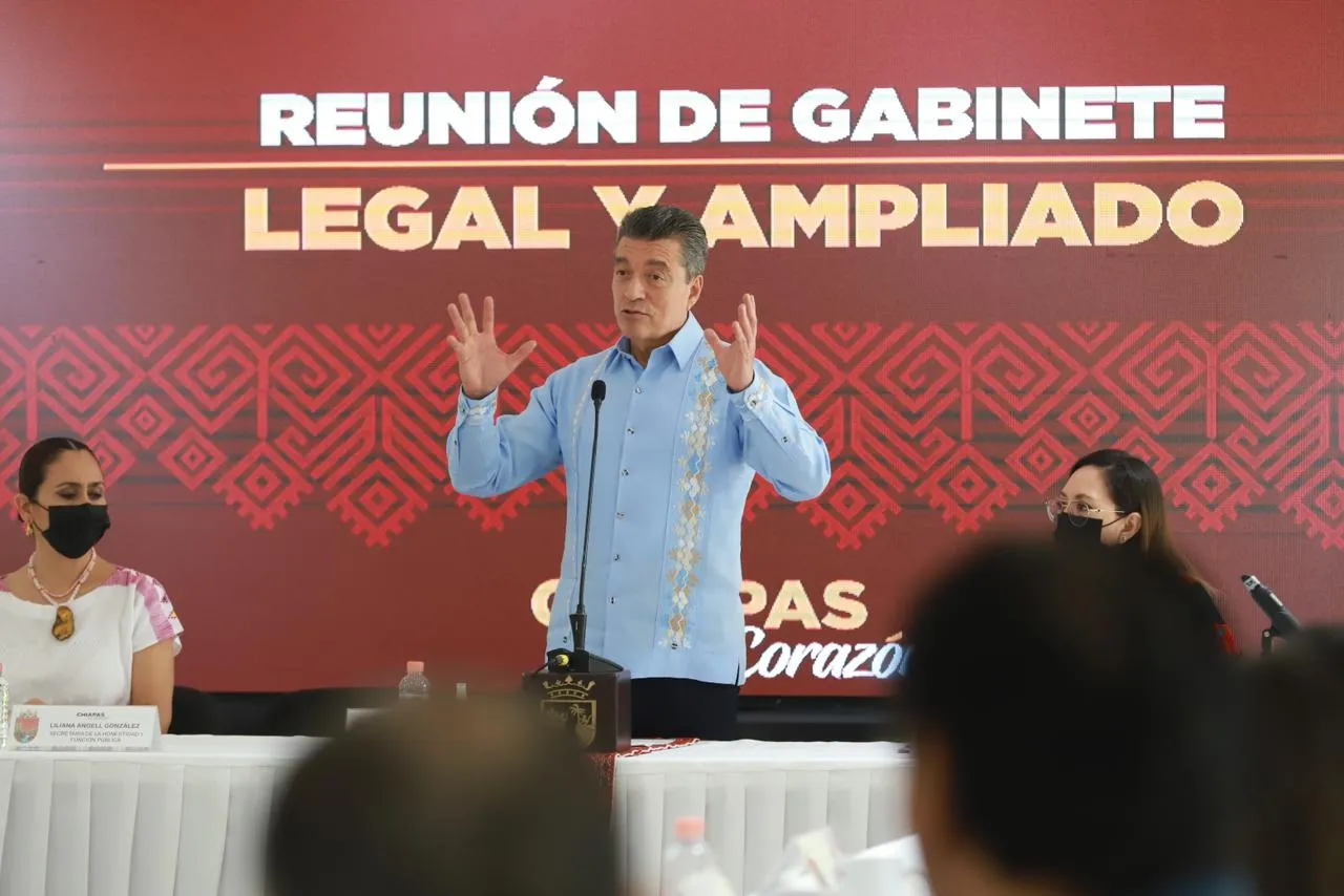 Pide Rutilio Escandón a titulares de dependencias mantener el compromiso con la rendición de cuentas