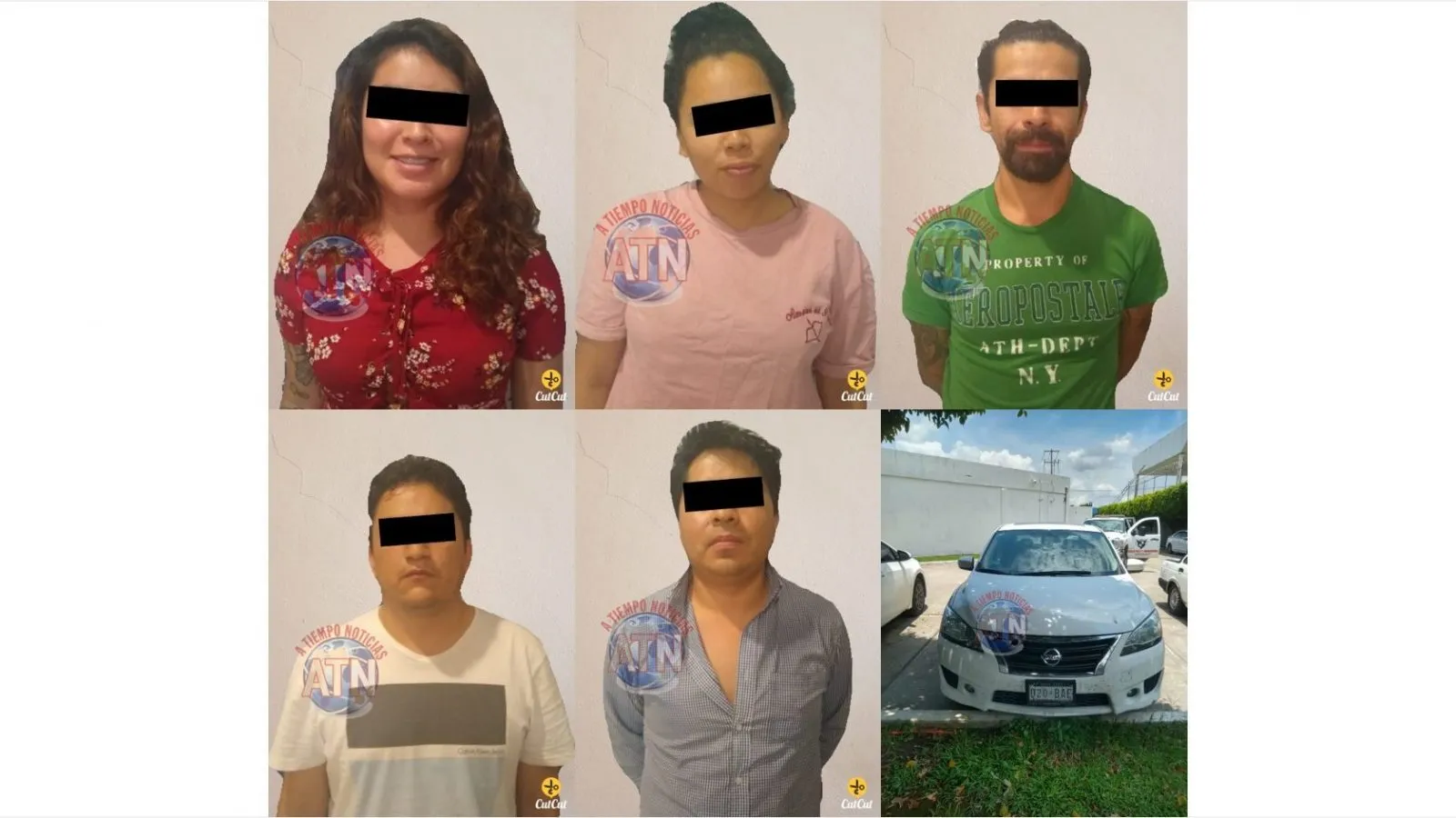 Detienen a 5 personas con cocaína en puesto de control de Tuzantán