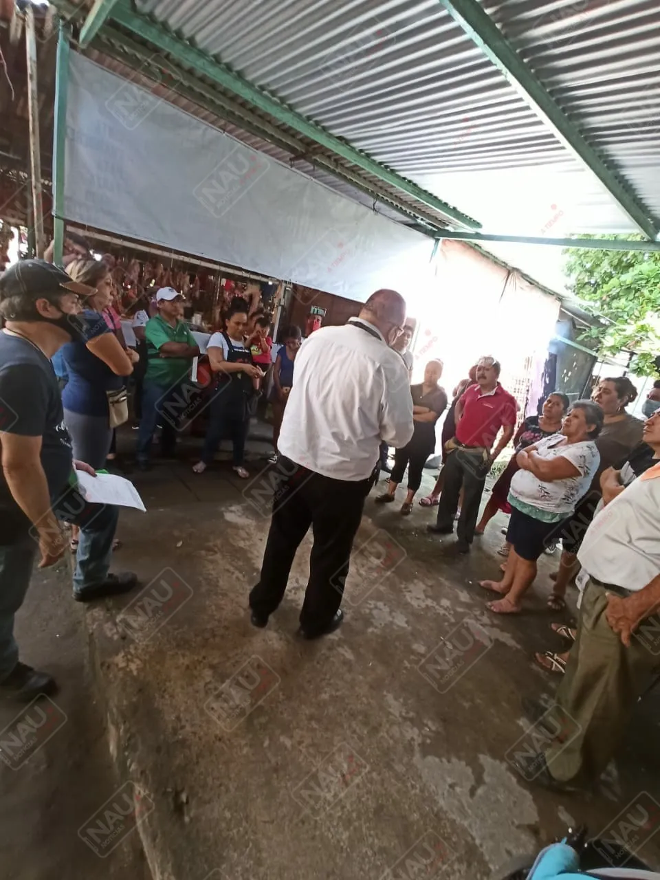 Intentan invadir predio a un costado de tianguis Los Cerritos