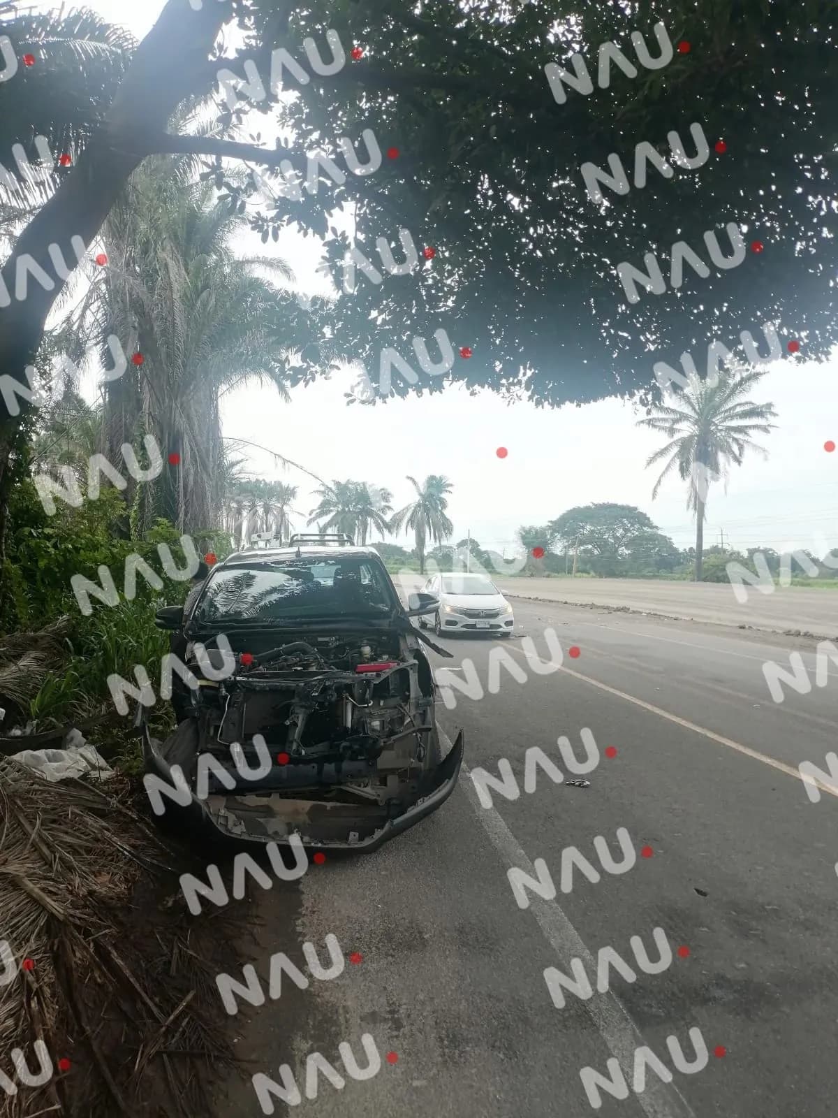 Accidente por Alcance en Tapachula Deja Daños Materiales