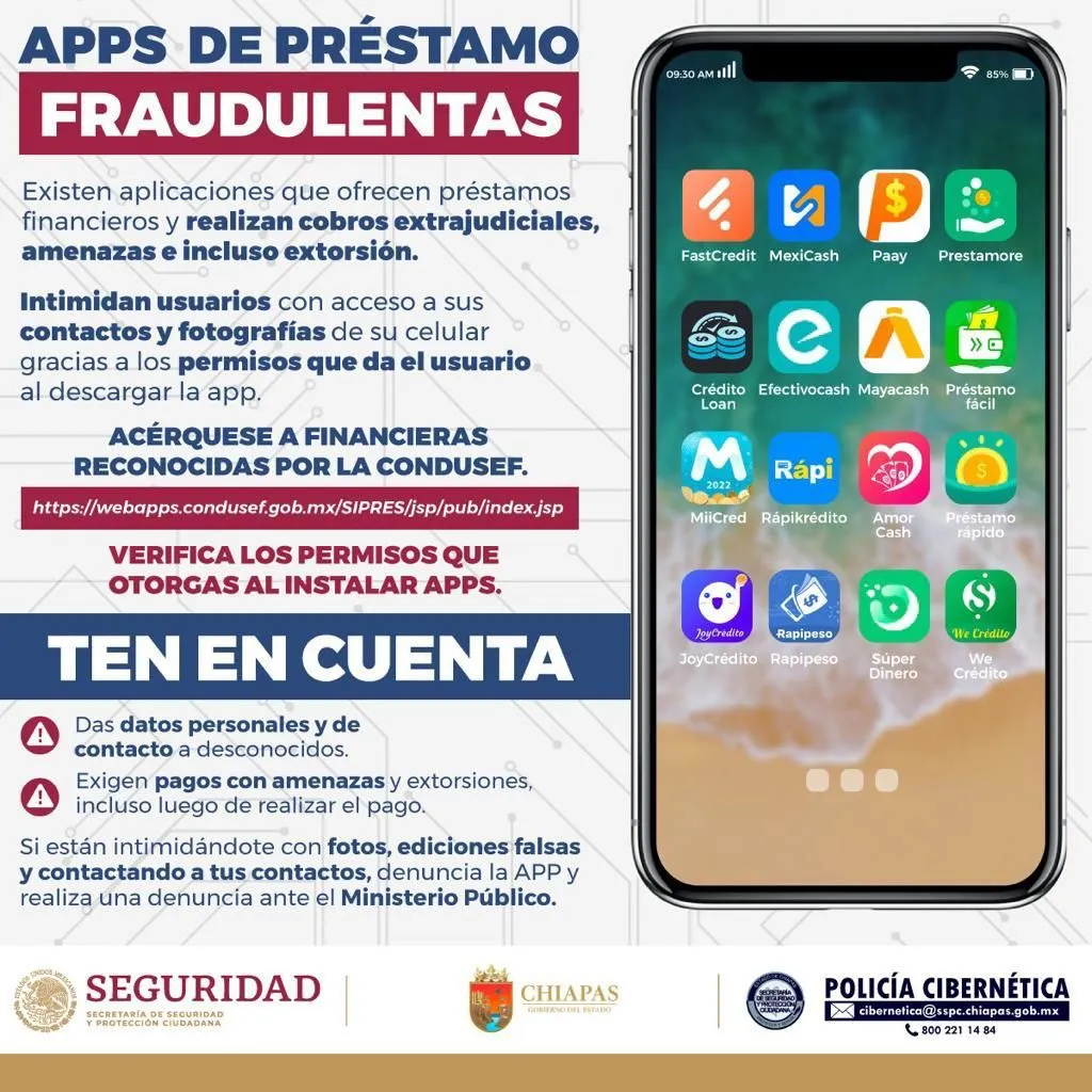 SSyPC previene delitos cometidos a través de financieras fraudulentas