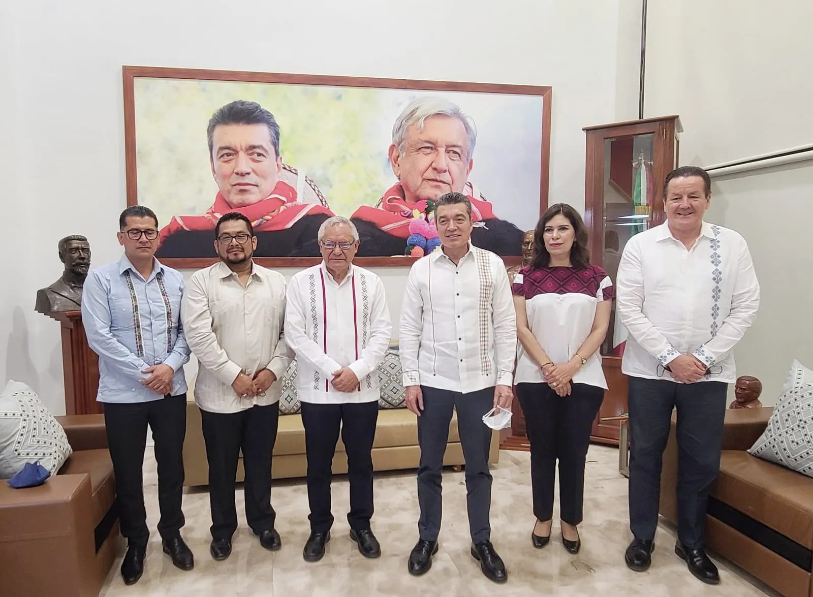Rutilio Escandón se reúne con el director general del Tecnológico Nacional de México