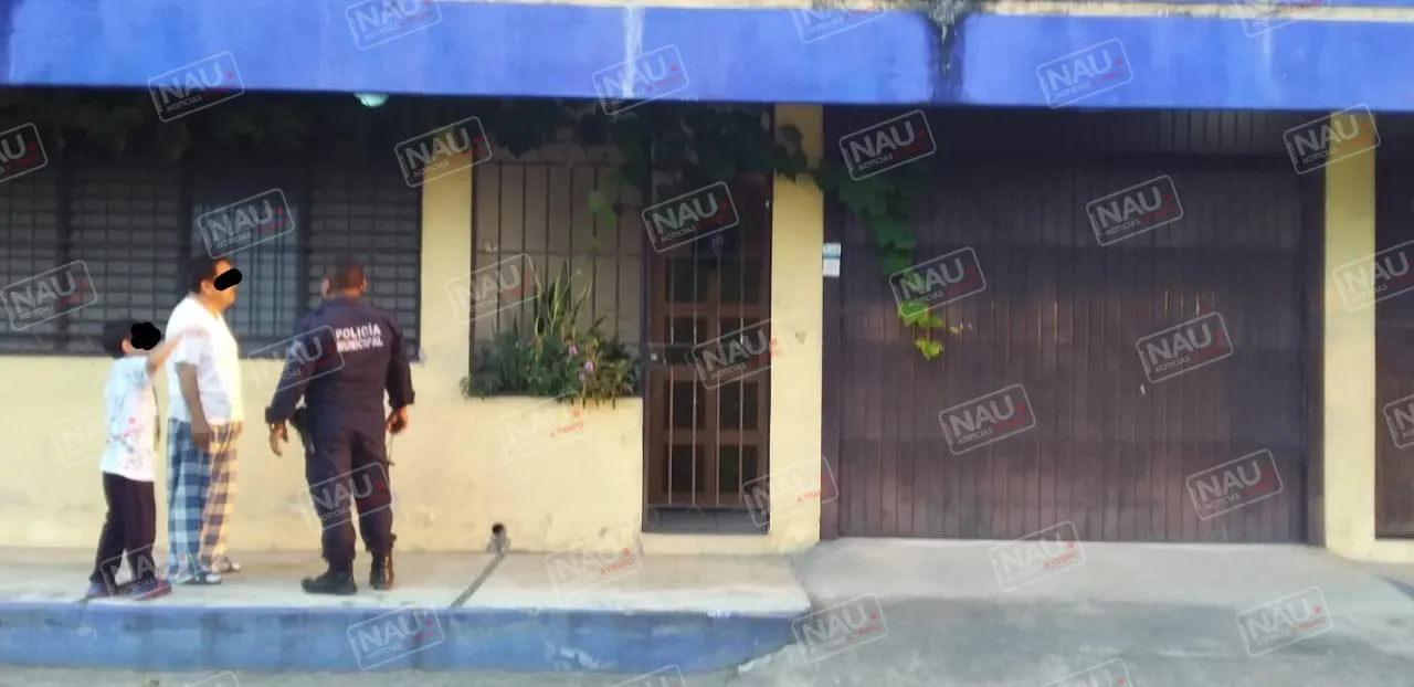 Realizan disparos fuera de una casa en la colonia Calcáneo Beltrán