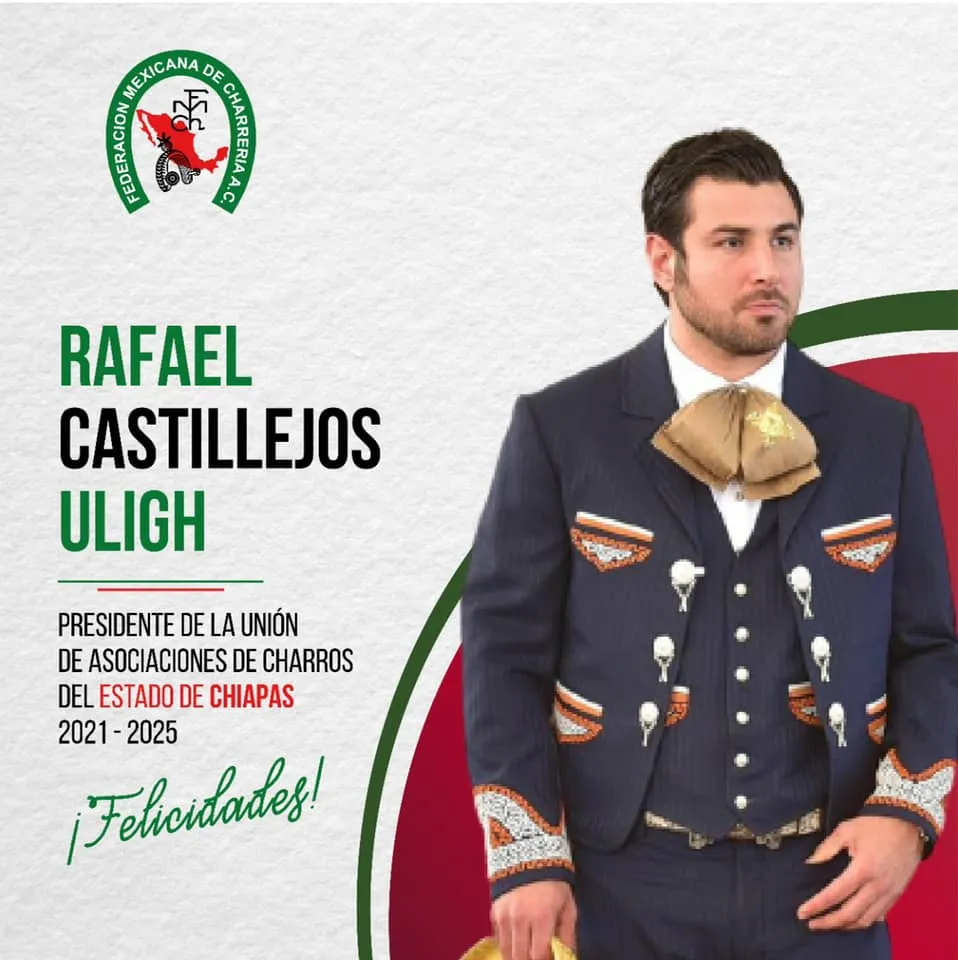 Nuevo Presidente De La Unión De Asociaciones De Charros De Chiapas