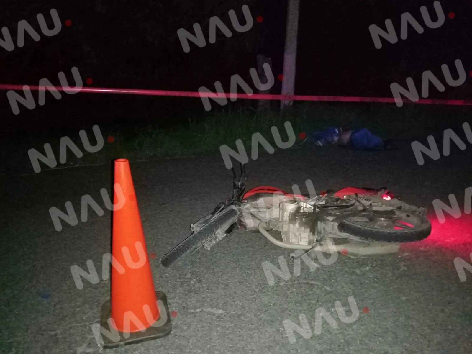 Muere motociclista en Huixtla.