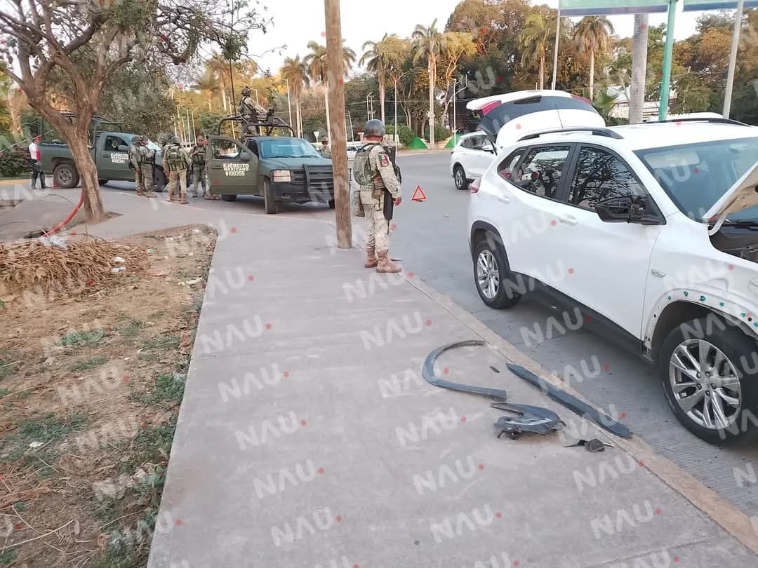 Convoy del Ejército Provoca Choque y Evade Responsabilidad