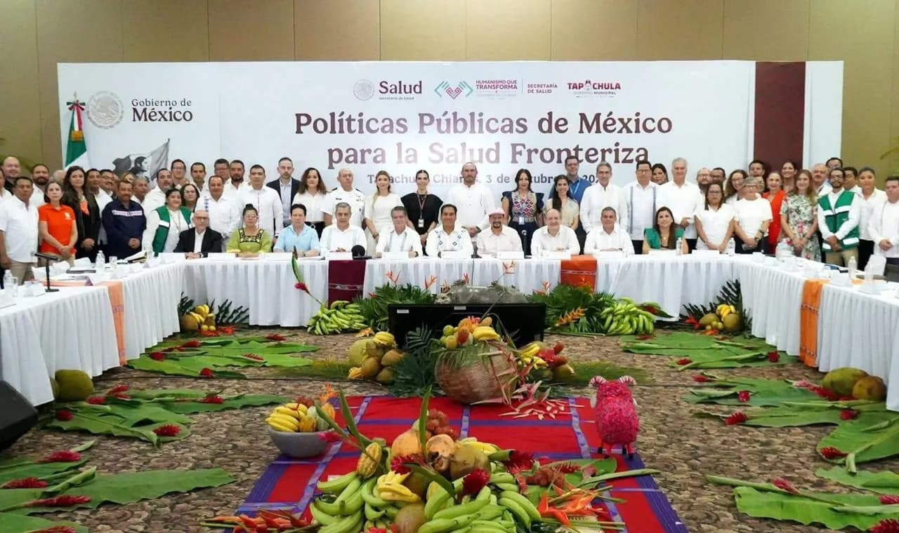 Junto al Gobierno de México, Eduardo Ramírez suma esfuerzos para fortalecer la salud en la frontera sur