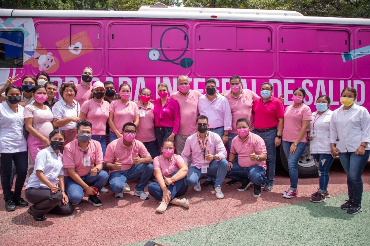 EN OCTUBRE ROSA, AYUNTAMIENTO DE TAPACHULA INICIA PROGRAMA PARA LA SENSIBILIZACIÓN DEL CÁNCER DE MAMA