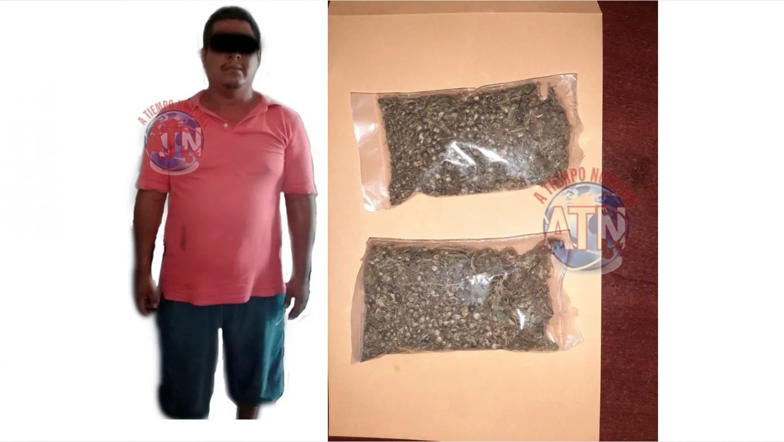 Detenido con marihuana está relacionado con varios robos de motocicleta