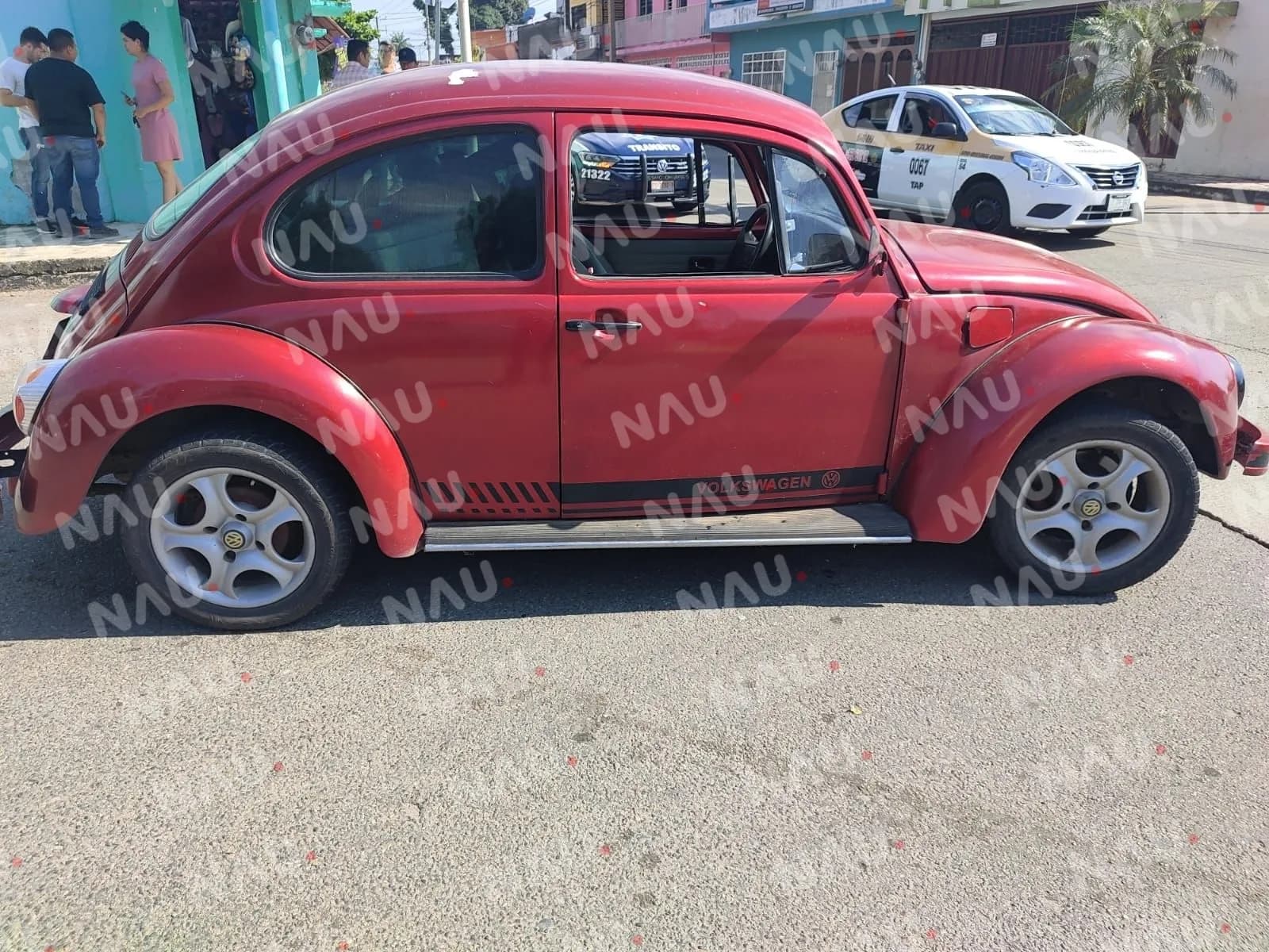 Solo daños deja accidente