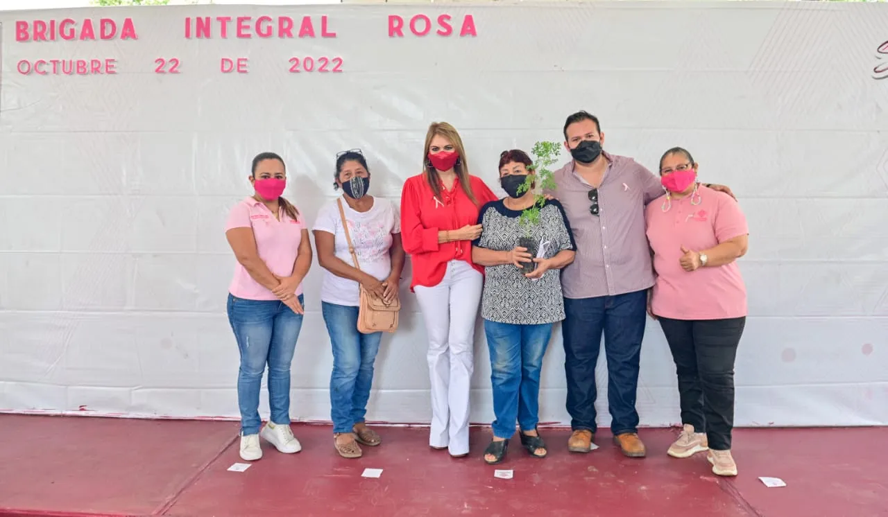 REALIZAN BRIGADA INTEGRAL ROSA EN COLONIA BENITO JUÁREZ