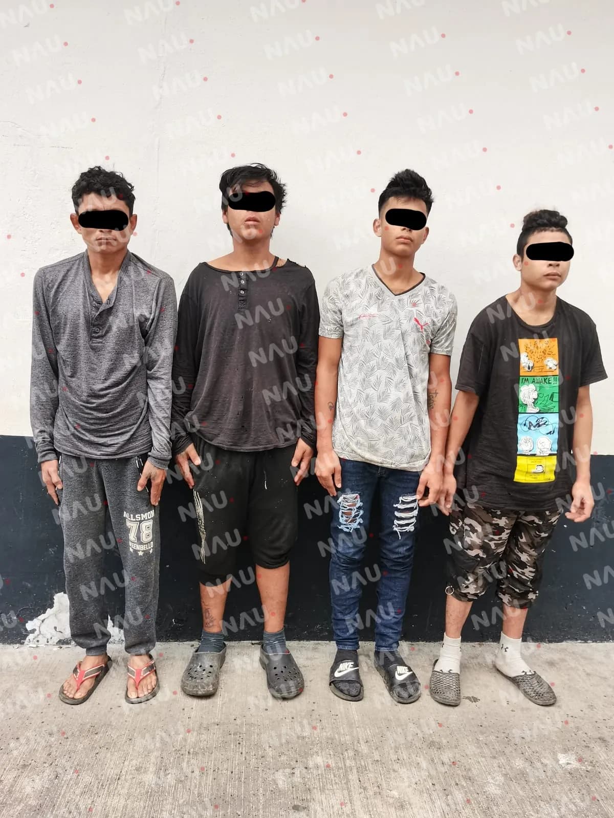 Detienen a pandilleros del barrio 18