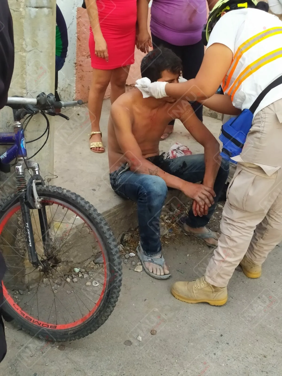 Riña dejó una persona lesionada