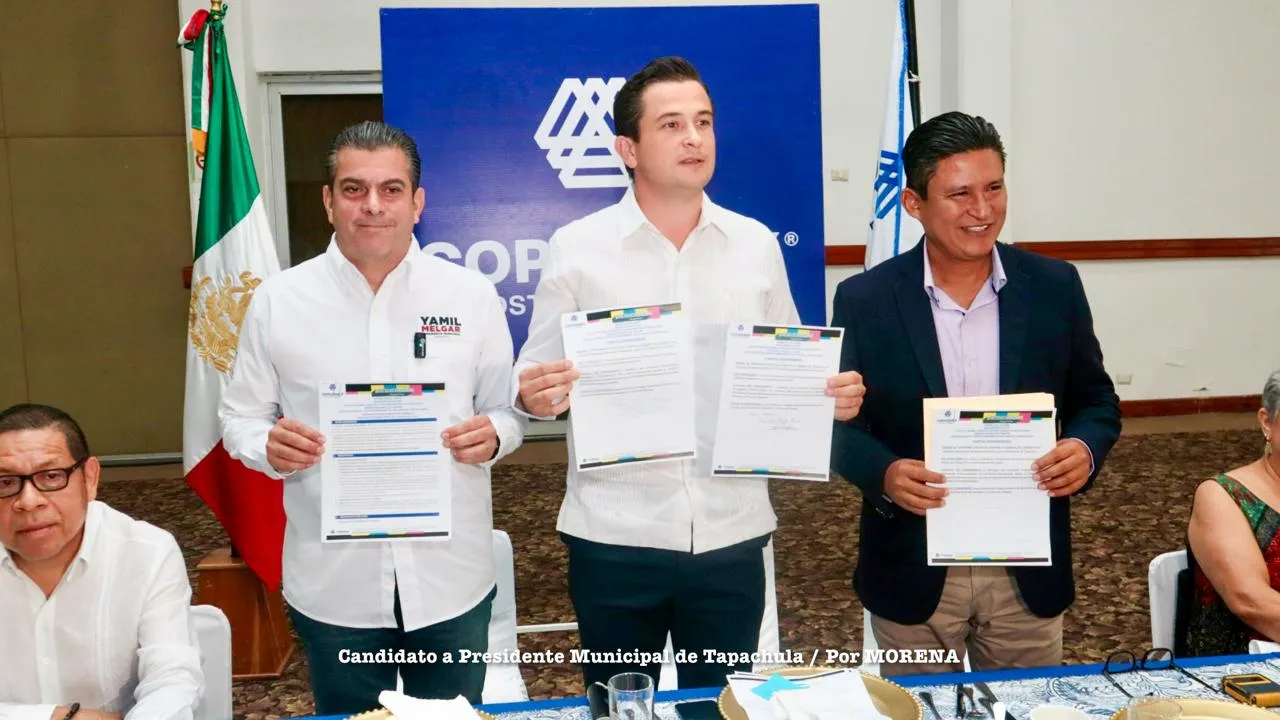 Vamos por un Tapachula con un enfoque de desarrollo económico: Yamil Melgar.