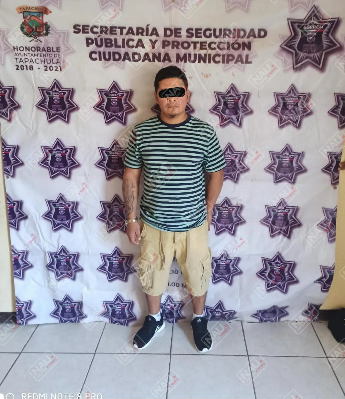 Guatemalteco detenido por agredir a su pareja