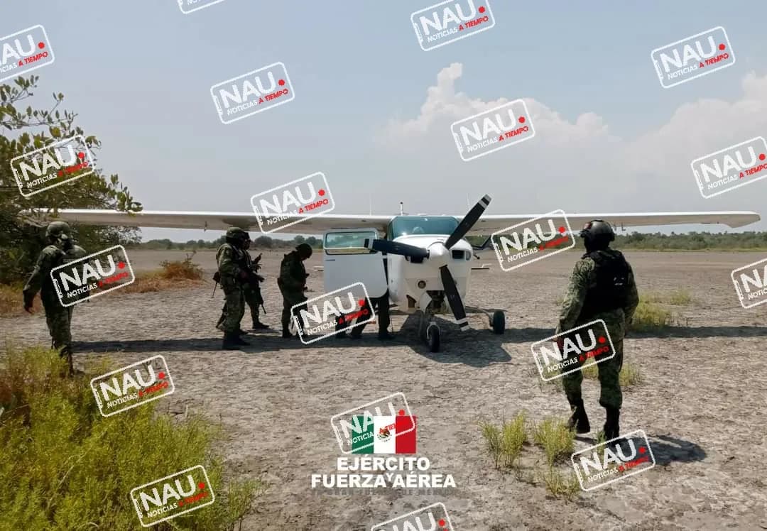 El Sistema Integral de Vigilancia Aérea de la Secretaría de la Defensa Nacional, detectó una aeronave no identificada procedente de Sudamérica.
