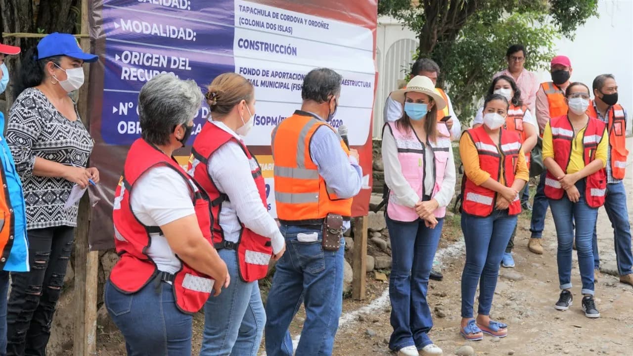 CON OBRAS EL AYUNTAMIENTO DE TAPACHULA BENEFICIA A LAS COLONIAS NUEVA JERUSALÉN Y 2 ISLAS