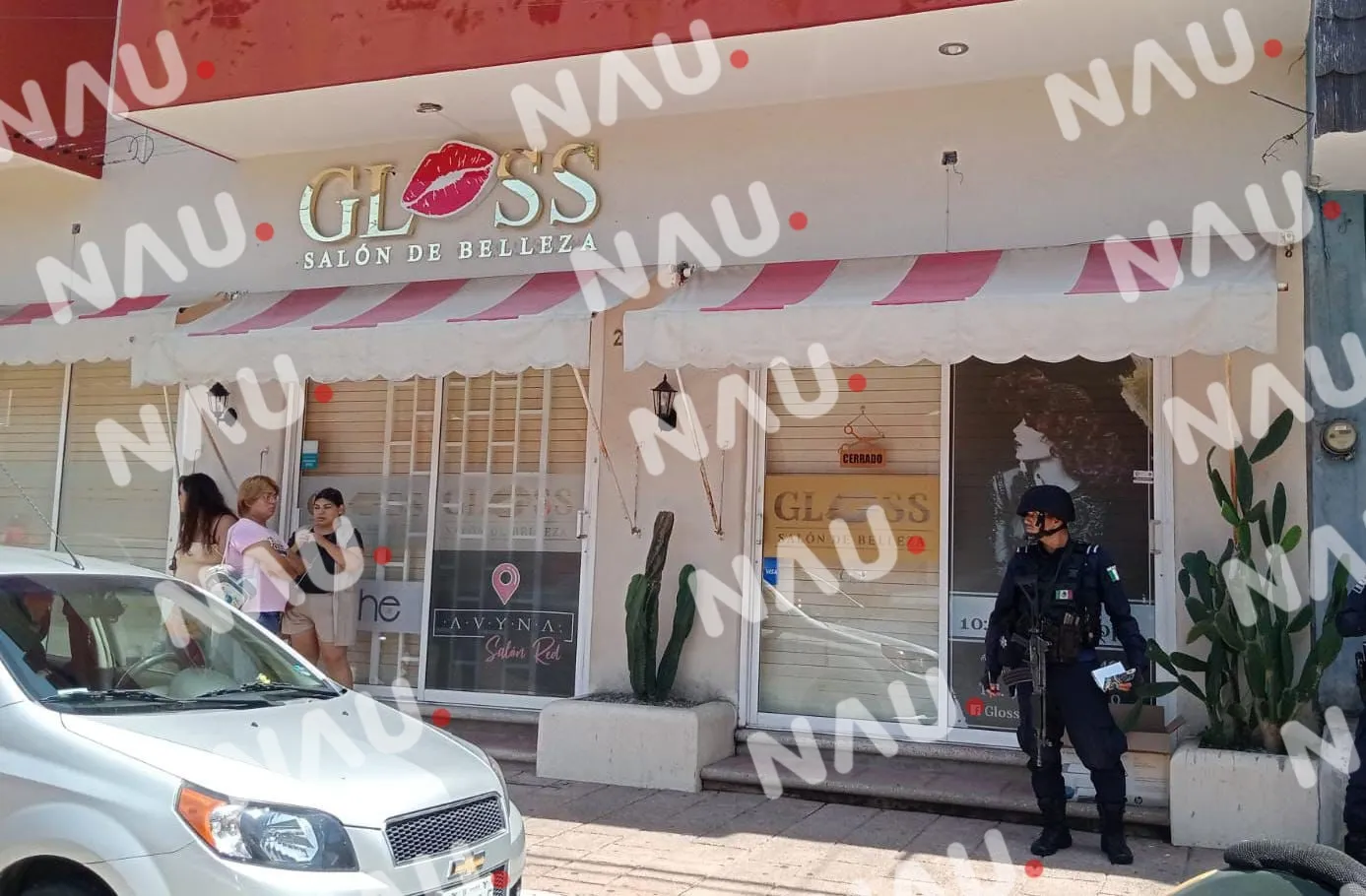 Detonaciones de arma de fuego en salón de belleza en Tapachula