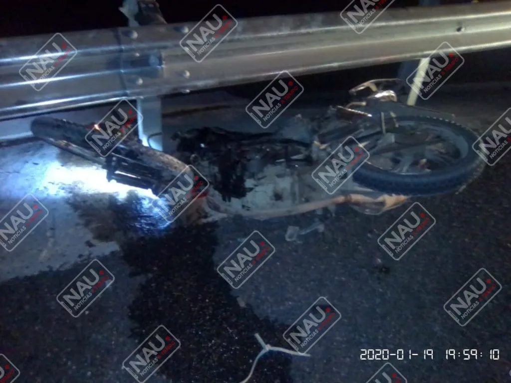 Muere Motociclista y uno más se encuentra grave