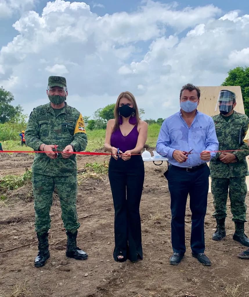 Inicia La Construcción De La Coordinación Regional De La Guardia Nacional En Tapachula
