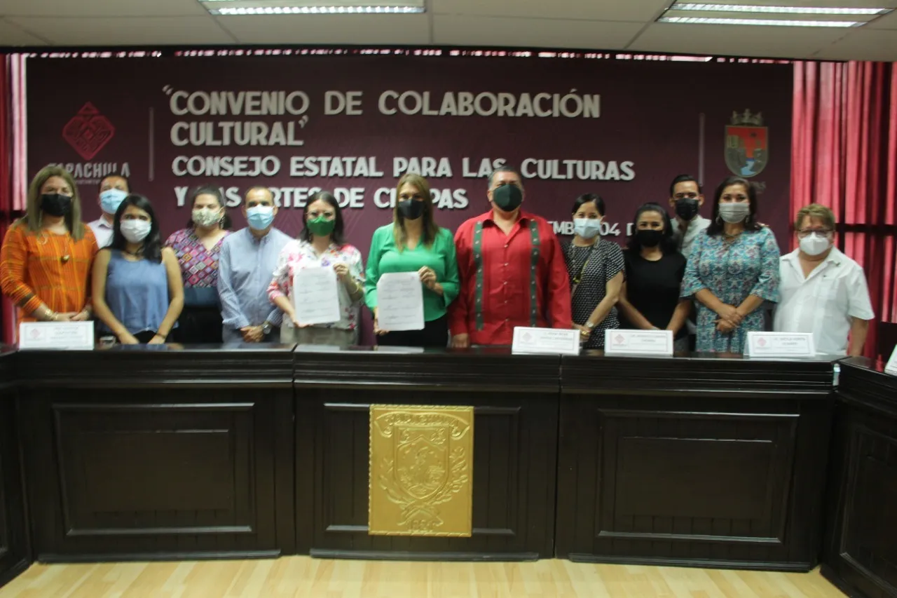 AYUNTAMIENTO Y CONECULTA FIRMAN CONVENIO DE COLABORACIÓN CULTURAL