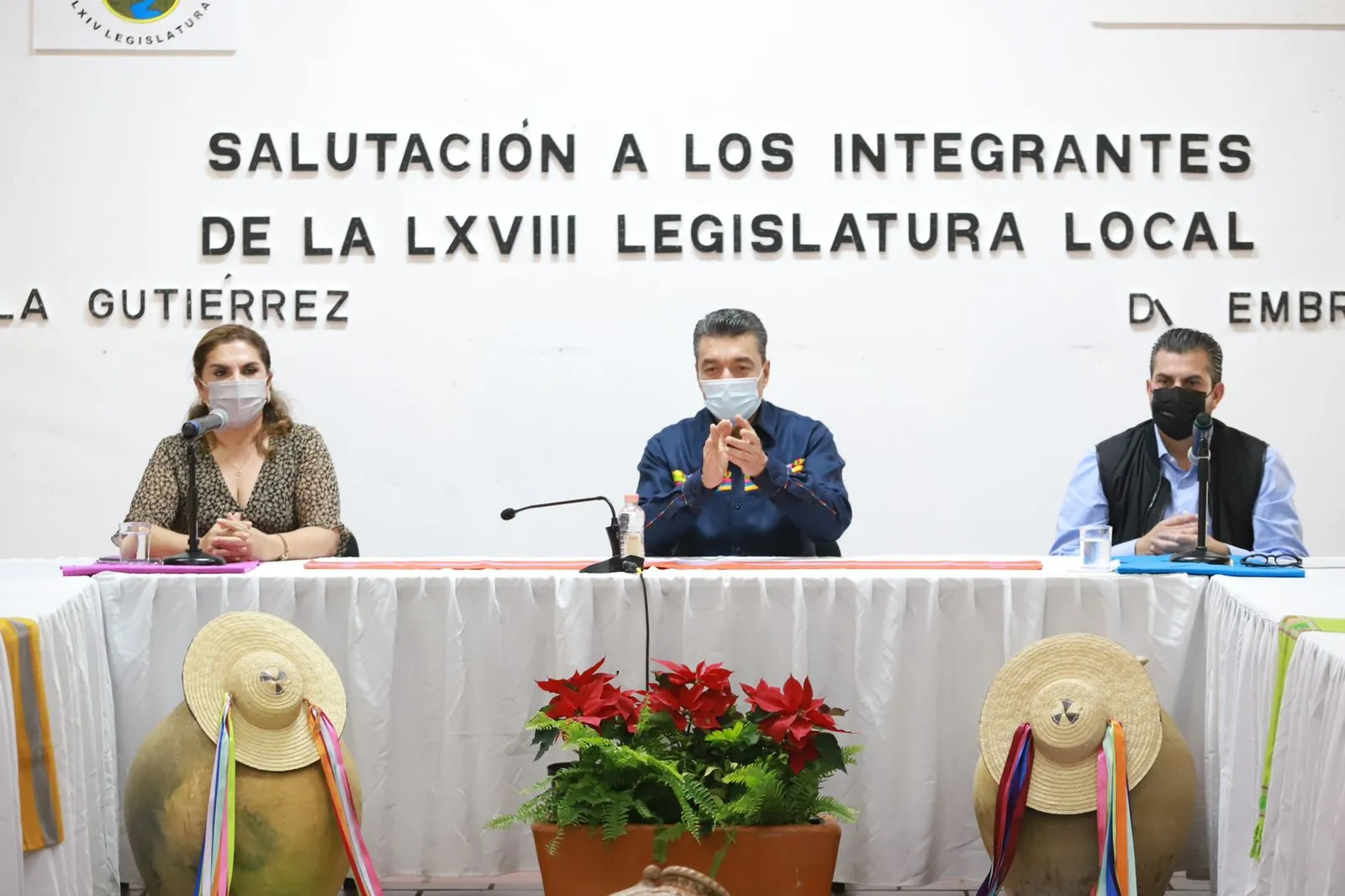 Encabeza Rutilio Escandón salutación a diputadas y diputados de la LXVIII Legislatura de Chiapas