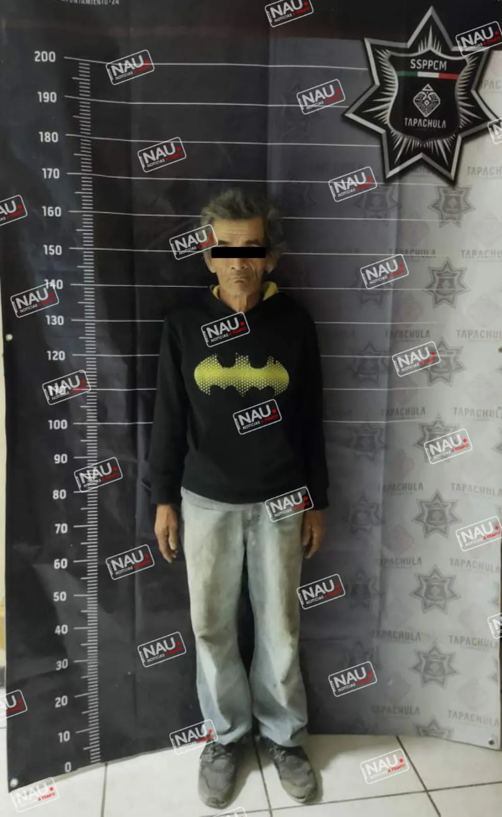 Detienen a sujeto por golpear a su pareja .