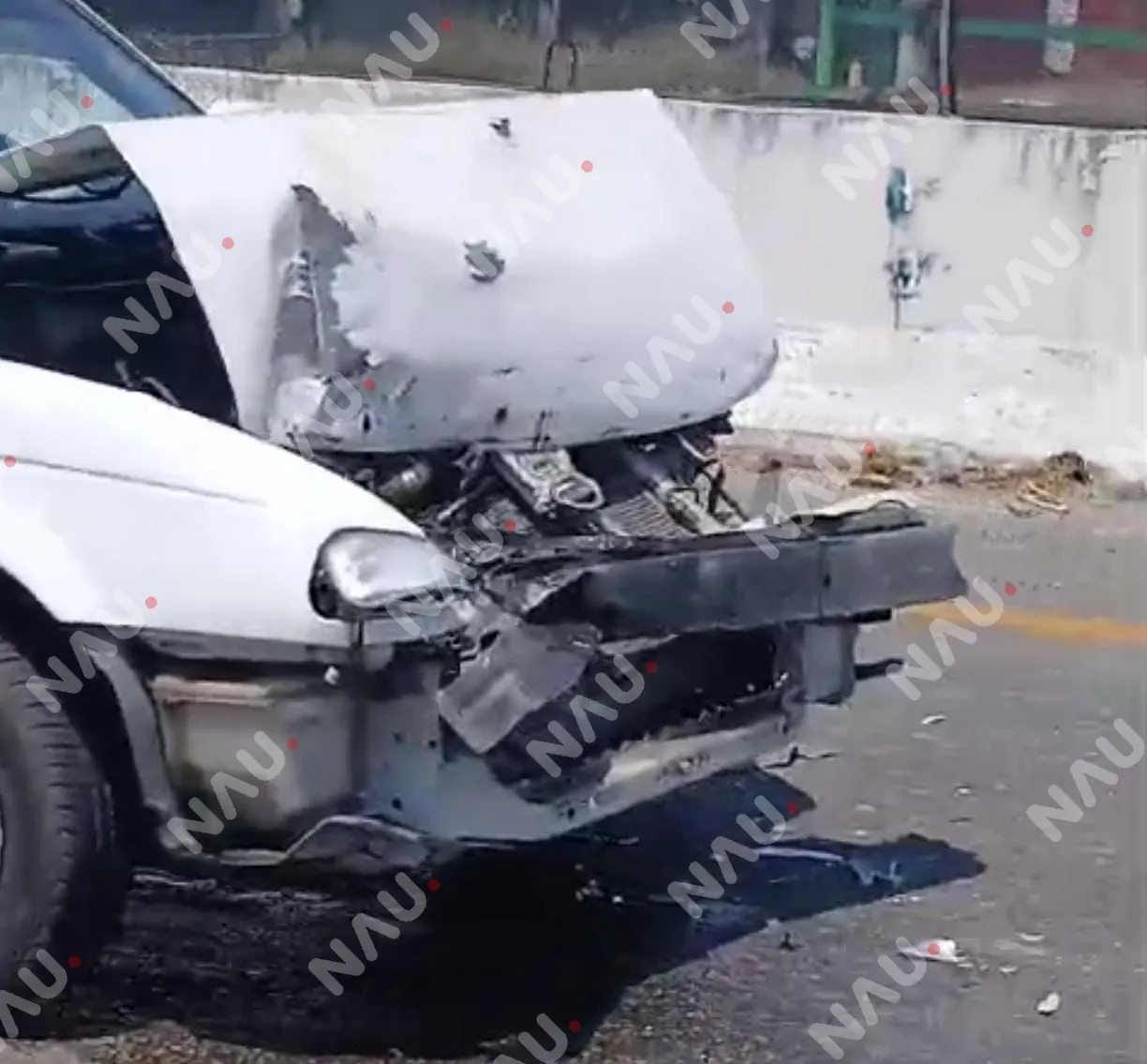 Choque por alcance en carretera Tuxtla Chico – Tapachula deja solo daños materiales