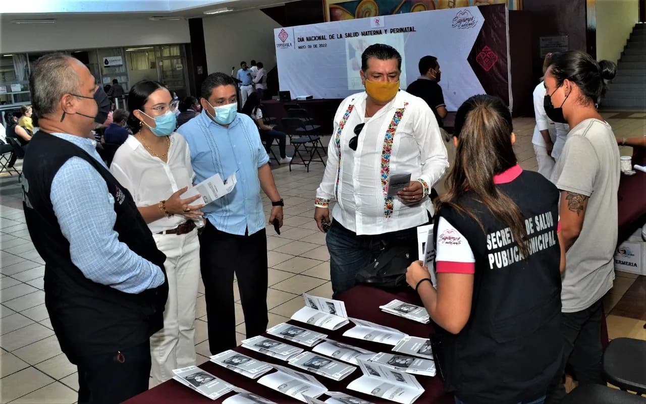 AYUNTAMIENTO DE TAPACHULA, CONMEMORA CON PLÁTICAS Y TALLERES EL “DÍA DE LA SALUD MATERNA Y PERINATAL”