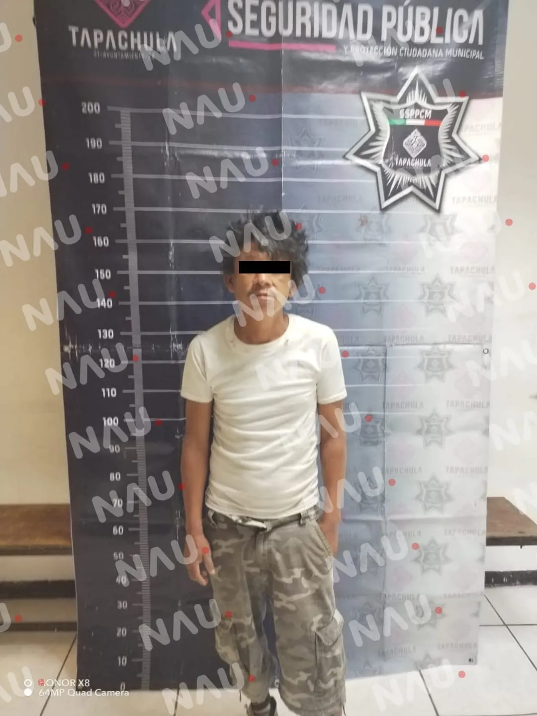 Detiene a sujeto por robo de llanta de refacción