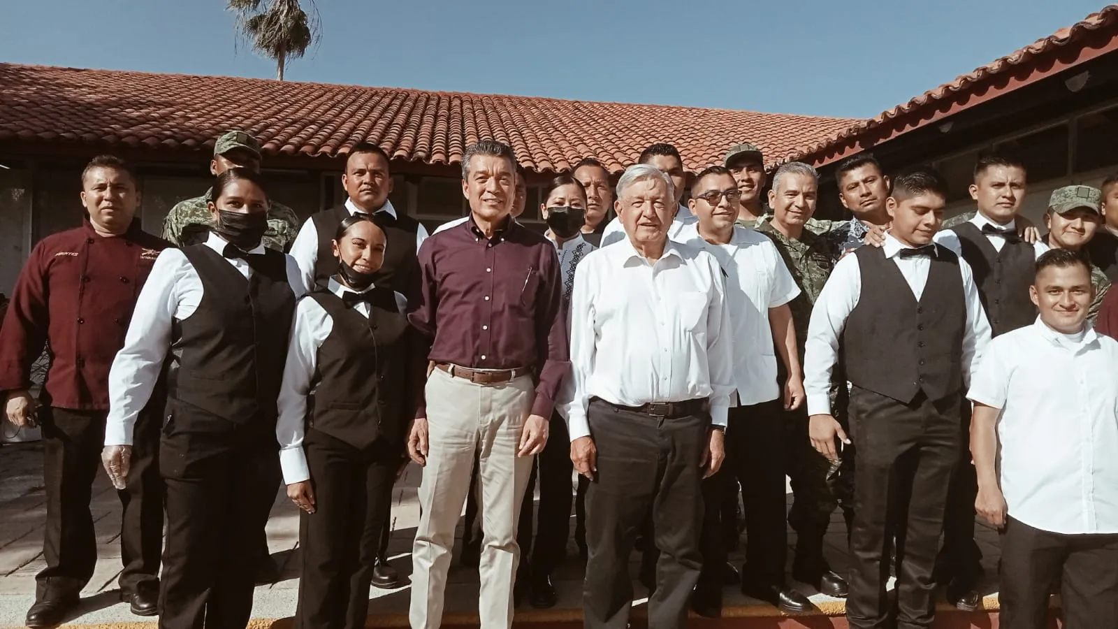 Participa Rutilio Escandón en reunión de evaluación del Tramo 1 del Tren Maya, encabezada por AMLO