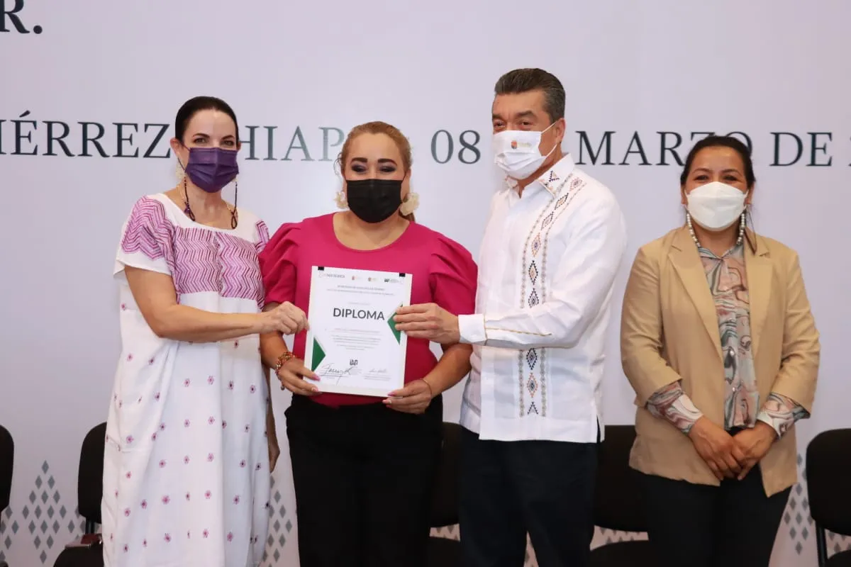 En el Día Internacional de la Mujer, Gobierno de Chiapas firma convenios para fortalecer la salud, educación y desarrollo integral