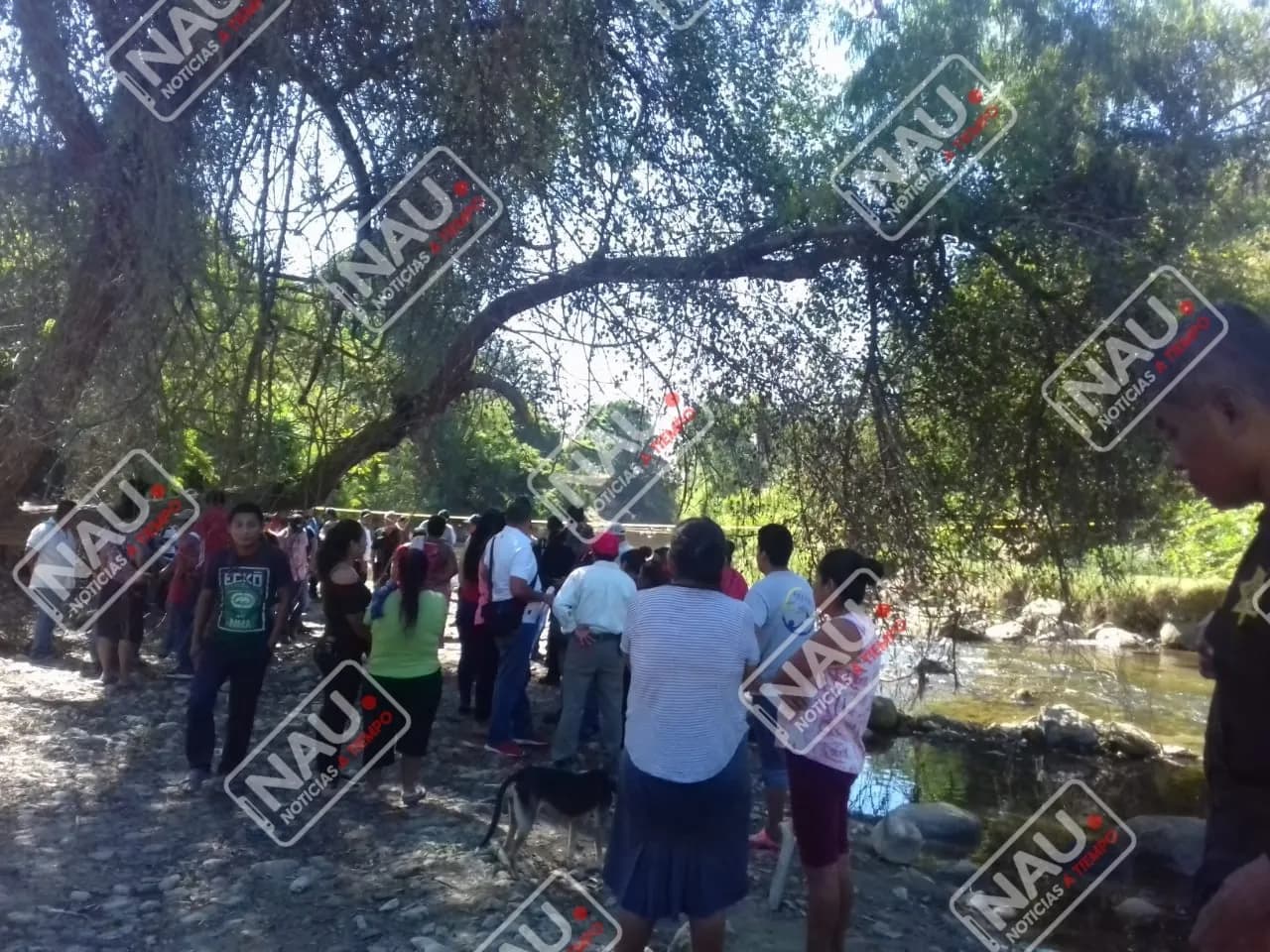 Localizan a un hombre sin vida en el rio