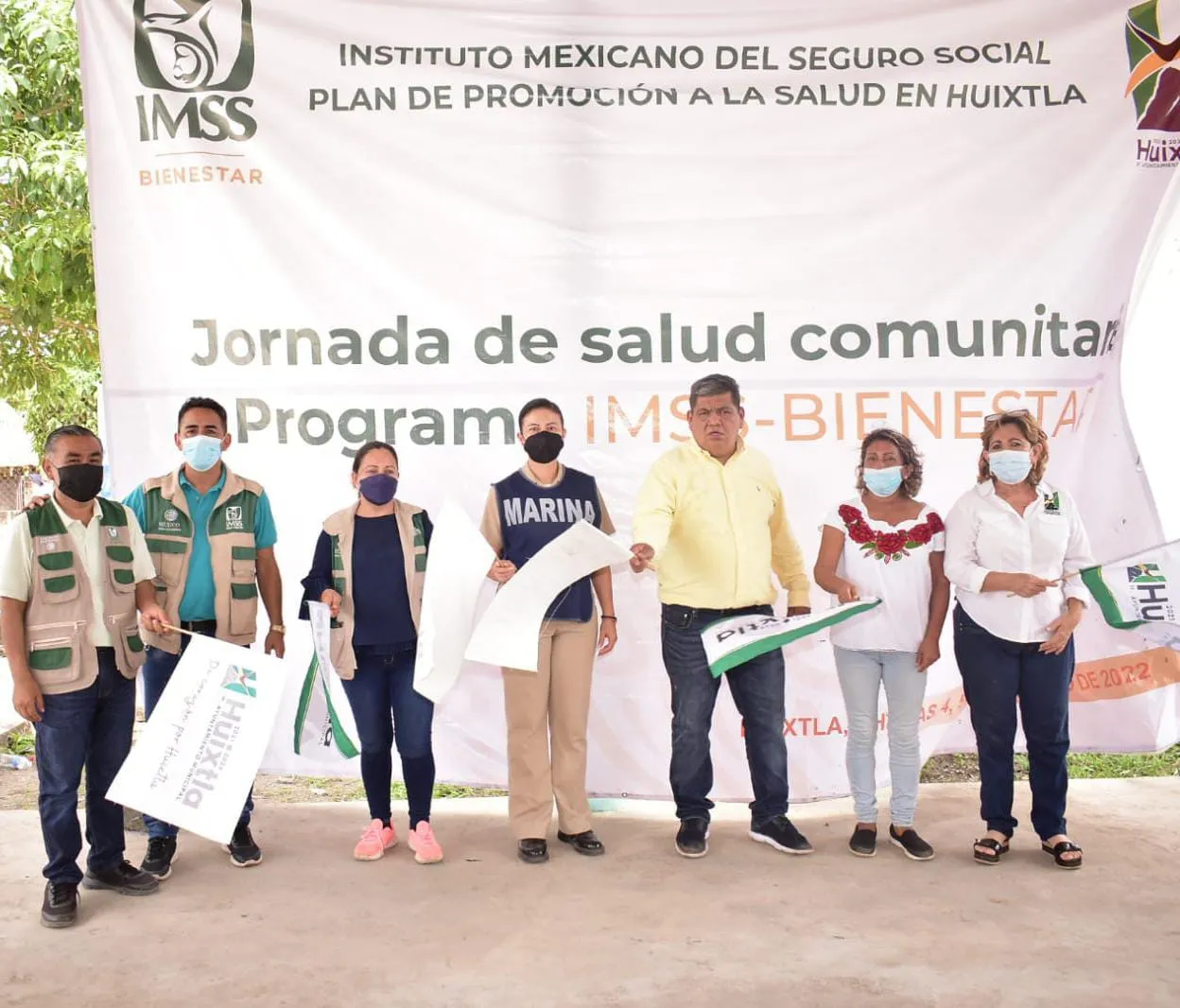 Jornada de Salud Comunitaria llevada a cabo por el presidente municipal Carlos Eduardo Salazar Gam