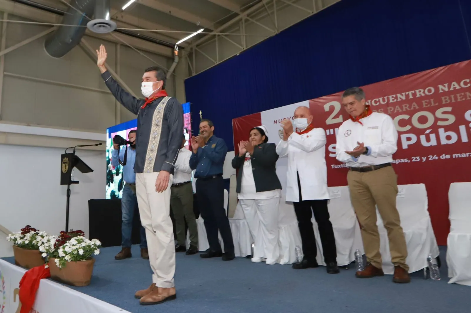 Inaugura Rutilio Escandón el 2º Encuentro Nacional “ECOS para el bienestar” del ISSSTE