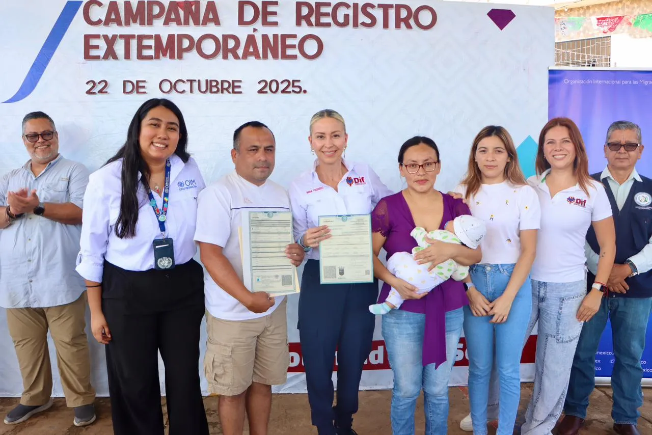 Con campaña de Registros, DIF Tapachula brinda derecho a la identidad