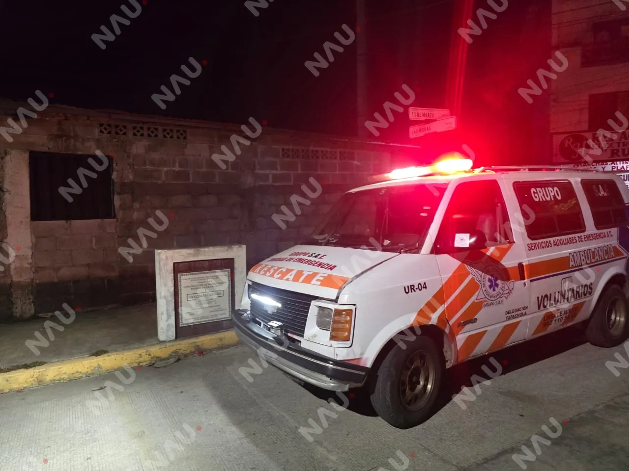 Atienden paramédicos múltiples emergencias en Tapachula durante Navidad