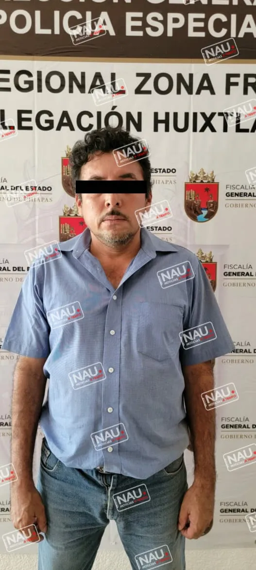 Por no pagar daños y lesiones en un accidente fue detenido.