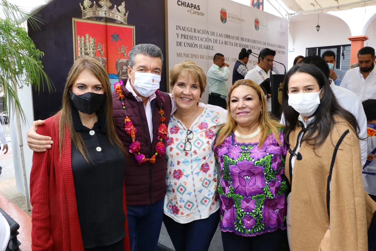 En Unión Juárez, Rutilio Escandón participa en la presentación de la Ruta turística Rambután-Tacaná