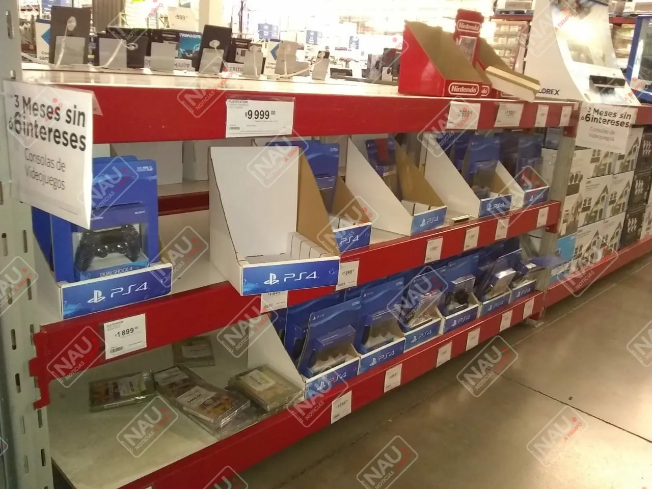 Más de 800 mil pesos en asalto a Sams Club