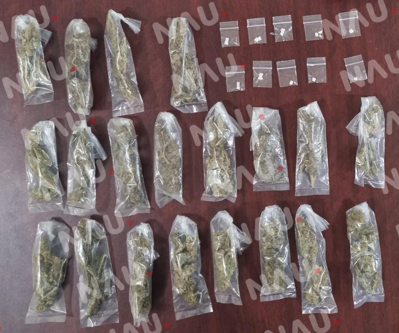 Menores de edad fueron detenidos con marihuana