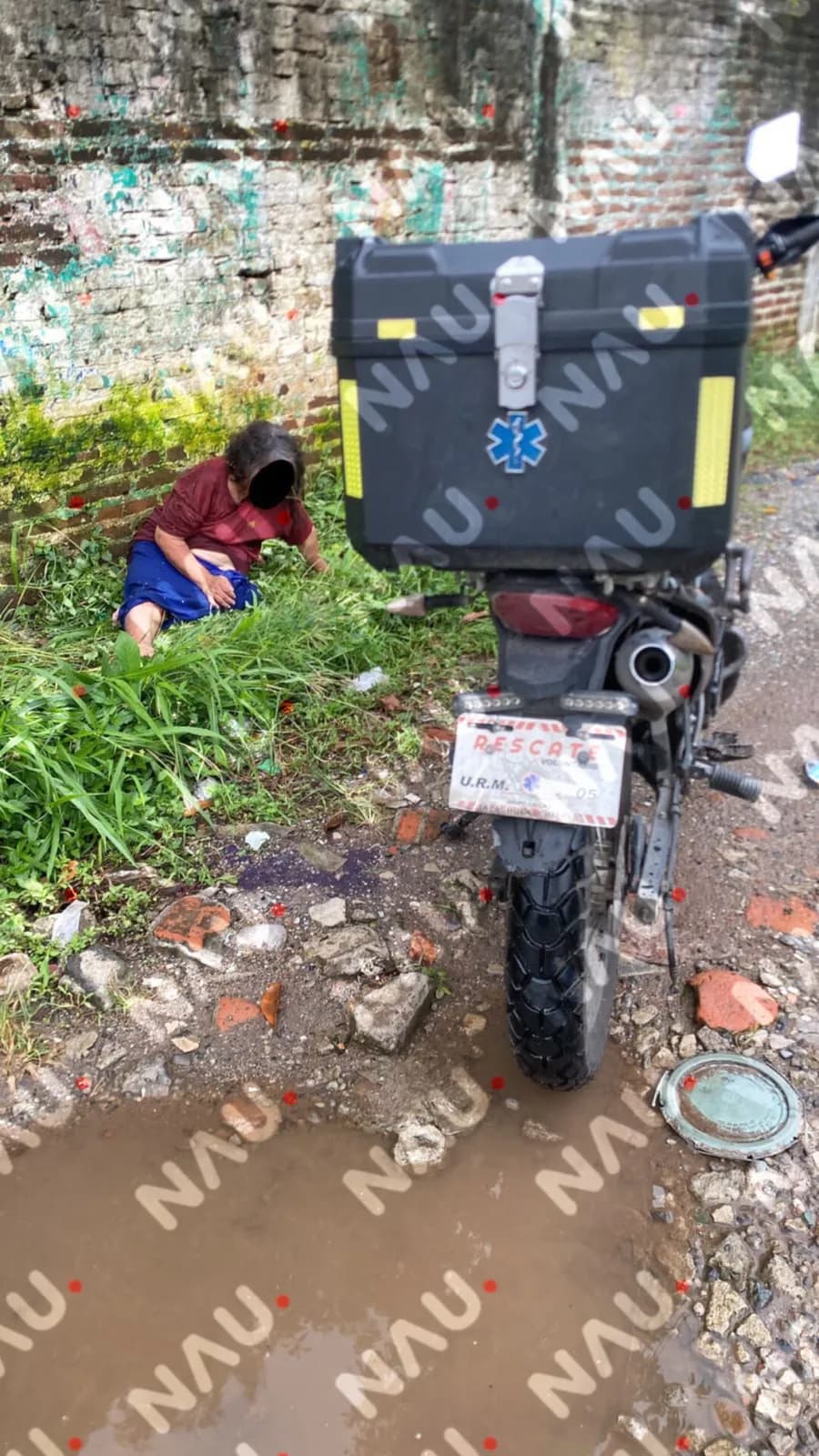 Mujer de la tercera edad es localizada entre matorrales en el sur de Tapachula