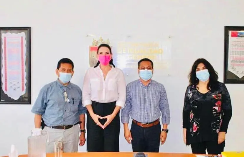 Se Reúne el Presidente Municipal de Unión Juárez, con titular de la Secretaría de Igualdad de Género en Chiapas