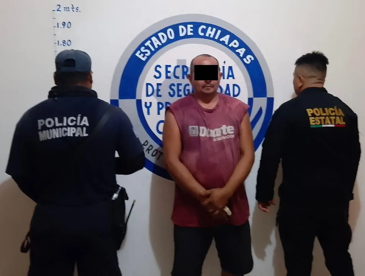 Asegura SSyPC a sujeto con arsenal en Tonalá