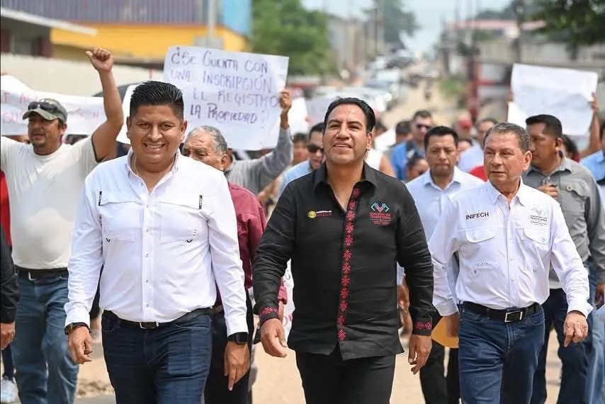 Eduardo Ramírez impulsa obras y acciones para el desarrollo y bienestar de las familias en Reforma
