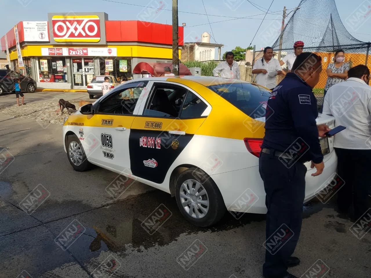 Menor fue atropellada por un taxi en Santa Clara