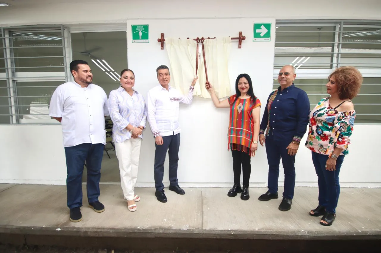 Inaugura Rutilio Escandón espacios educativos en la Unidad de Capacitación Tapachula de Icatech