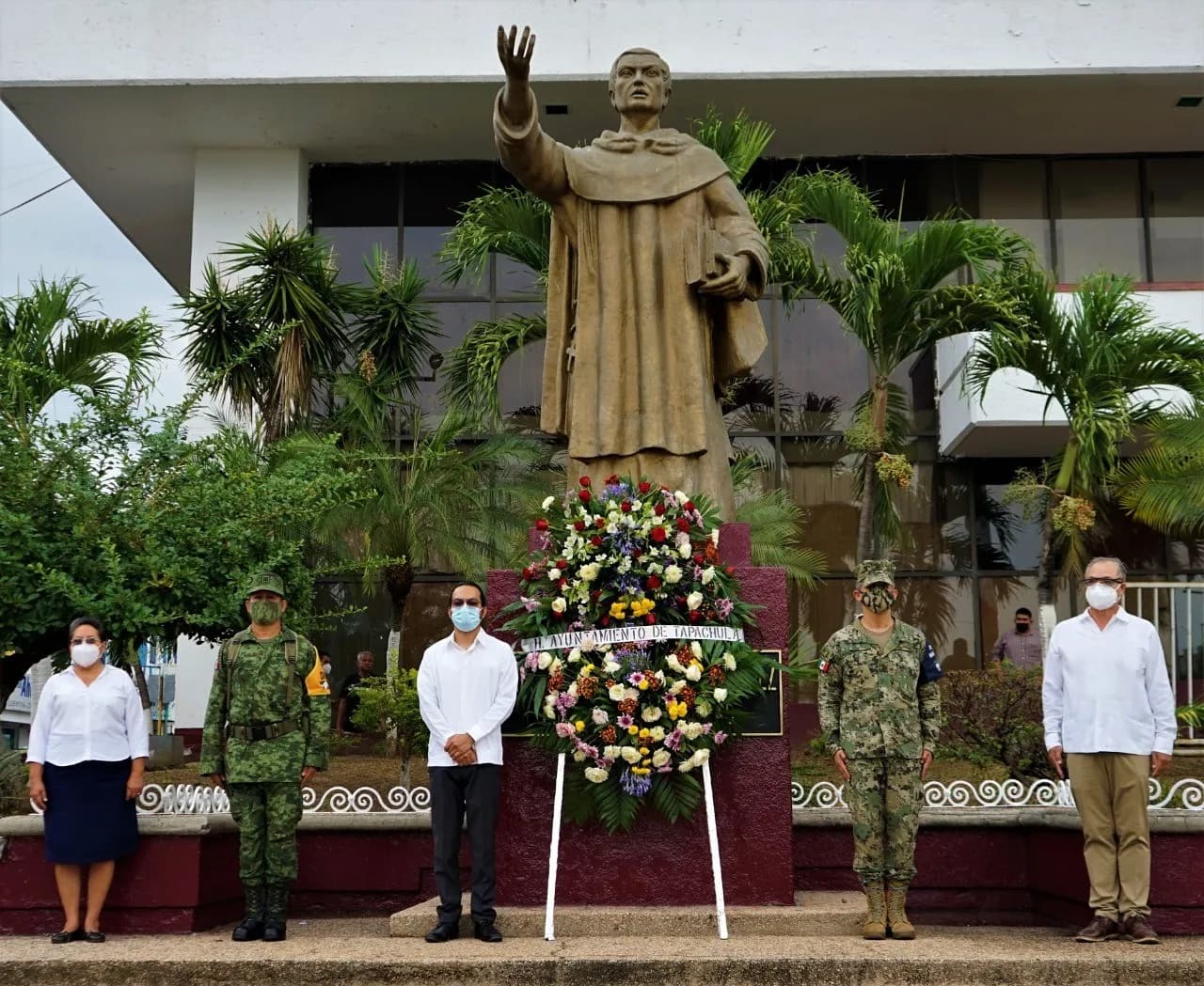 AYUNTAMIENTO DE TAPACHULA CONMEMORA 255 ANIVERSARIO DEL NATALICIO DE “FRAY MATÍAS DE CÓRDOVA”