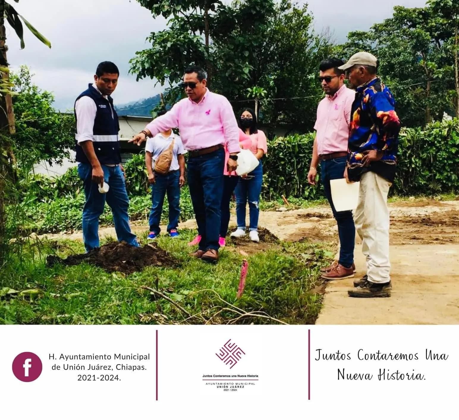 Supervisa, Isaías Verdugo Roblero, obre de gran impacto en el Ejido Santo Domingo, #Unidad deportiva.
