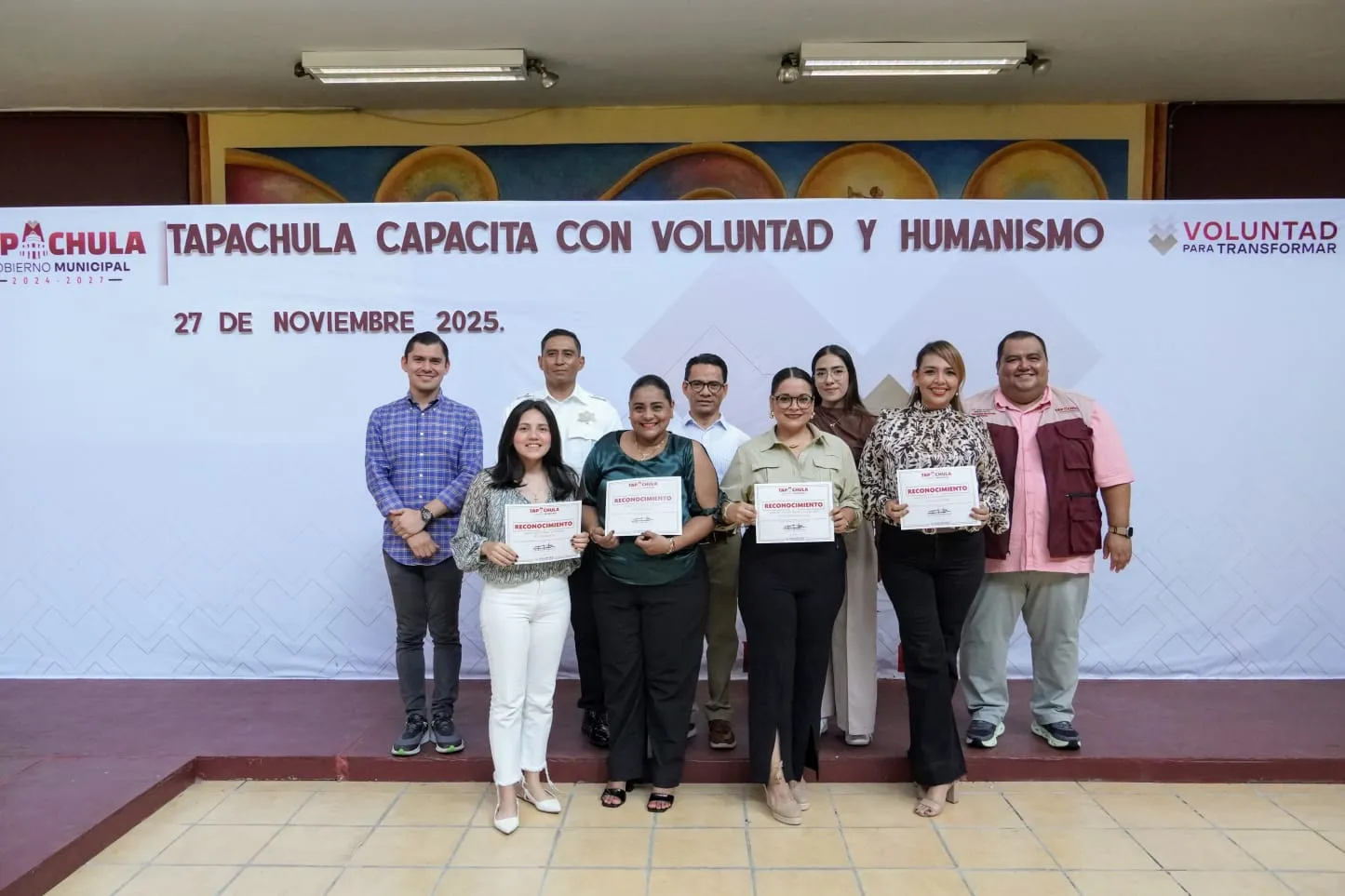 TAPACHULA SE CAPACITA CON HUMANISMO: YAMIL MELGAR